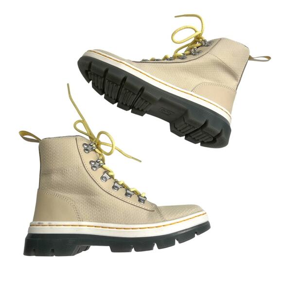 Dr. Martens Combs utility combat boot beige sz 7 - Picture 1 of 7